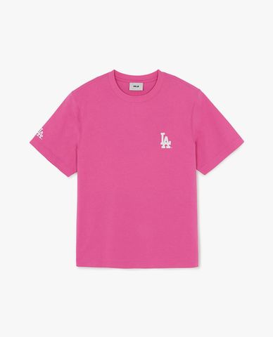  MLB - Unisex Basic Street Back Lettering T Shirt 