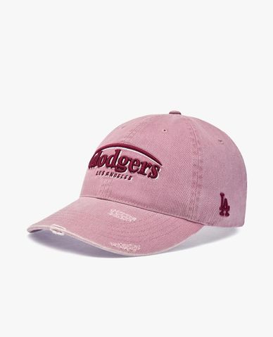  MLB - Unisex Vintage Damage Curve Logo Baseball Cap 