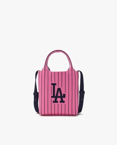 MLB - Unisex Rectangular Basic Gig Logo Knit Crossbody Bag 