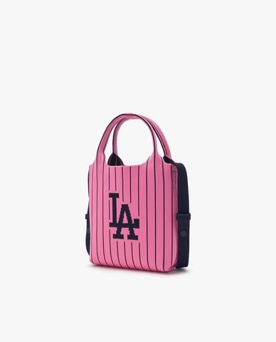  MLB - Unisex Rectangular Basic Gig Logo Knit Crossbody Bag 