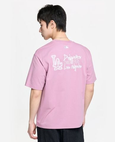  MLB - Unisex Basic Back Street Logo T Shirt 