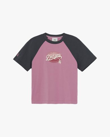  MLB - Women Vintage Colorblock Croptop 