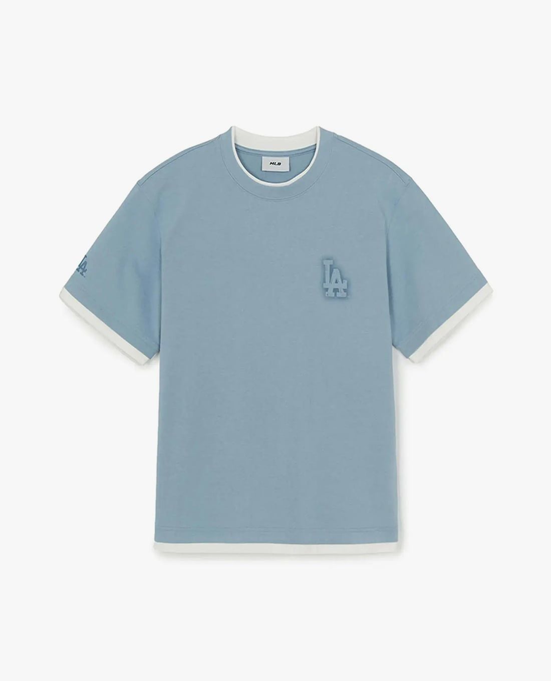 MLB - Unisex Basic Colorful Street Logo Layered T Shirt