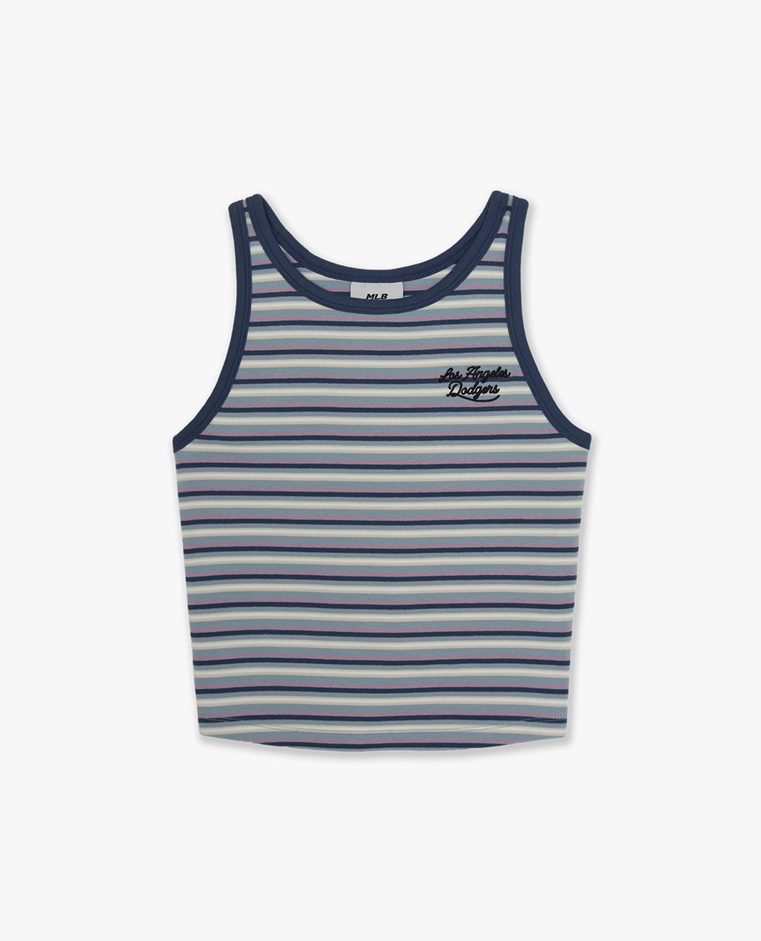 MLB - Women Striped Croptop Tank Top