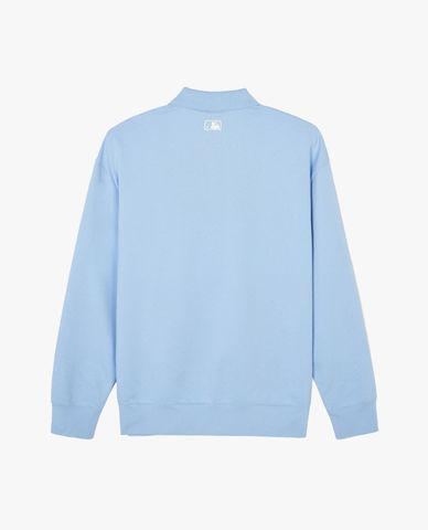  MLB - Unisex Long-Sleeve Polo-Collar Sweatshirt 
