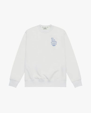  MLB - Unisex Crewneck Long-Sleeve Sweatshirt with Logo 