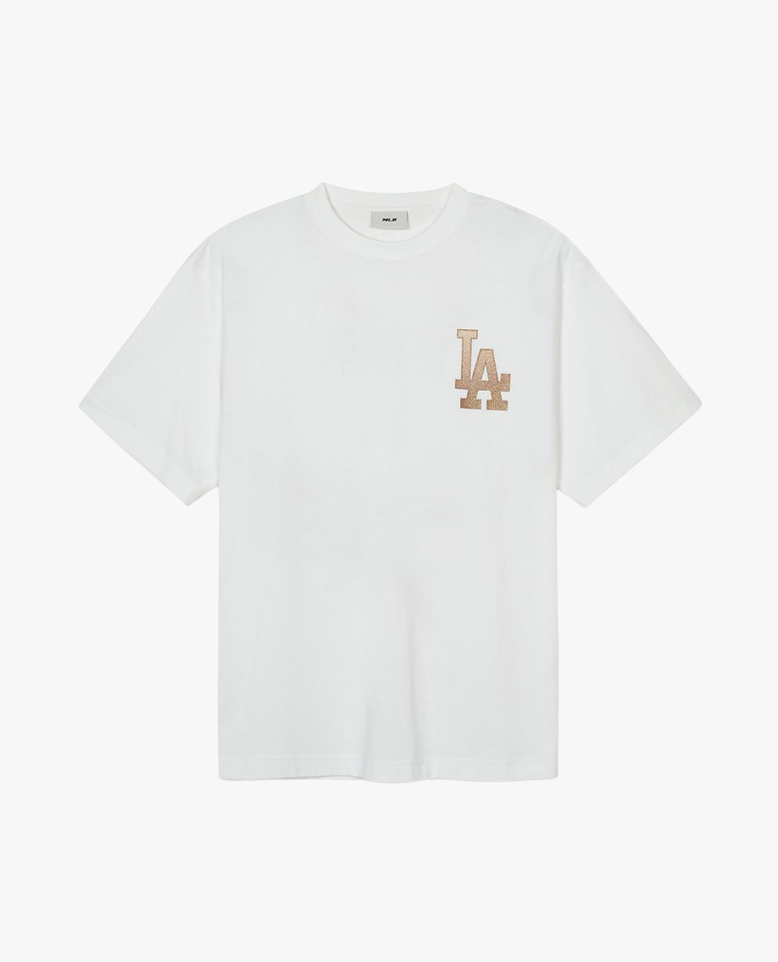 MLB - Unisex Short Sleeve Crew Neck T-Shirt Checkerboard Big Lux
