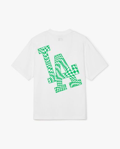  MLB - Unisex Short Sleeve Crew Neck T-Shirt with Fashion Logo 