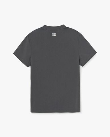  MLB - Unisex Basic Logo Round Neck Short Sleeve T-Shirt 