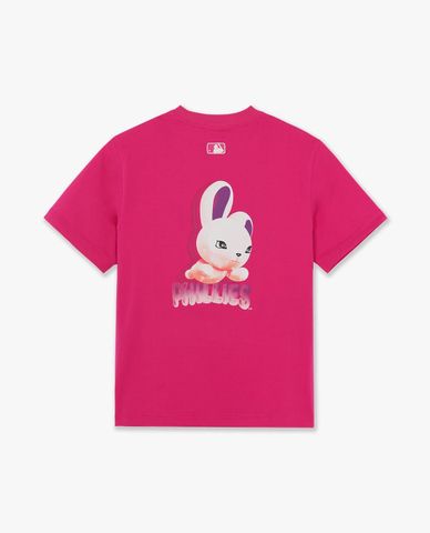  MLB - Unisex Bunny Crew Neck Short Sleeve T Shirt 