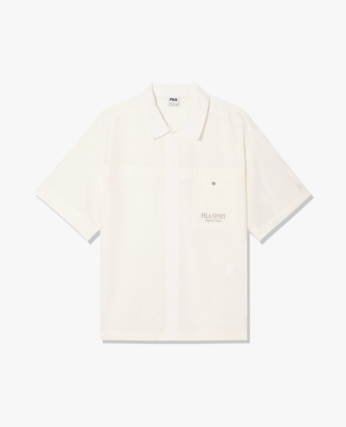 FILA - Unisex Short Sleeve Shirt Jacket