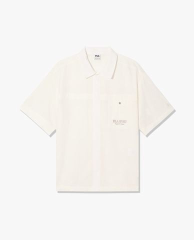  FILA - Unisex Short Sleeve Shirt Jacket 