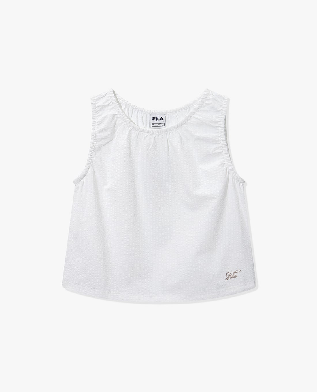 FILA - Women Round Neck Croptop Sleeveless Shirt