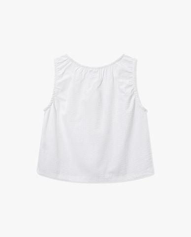  FILA - Women Round Neck Croptop Sleeveless Shirt 