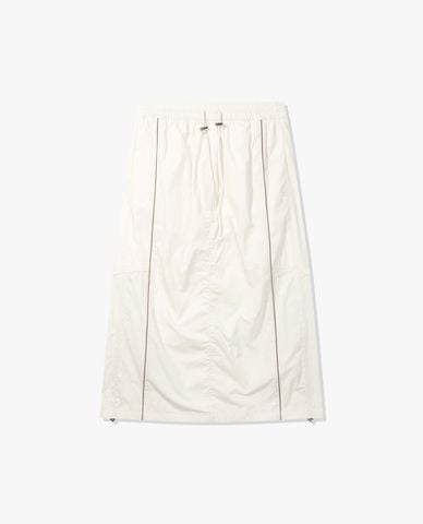  FILA - Women Elastic Waist Drawstring Midi Skirt 