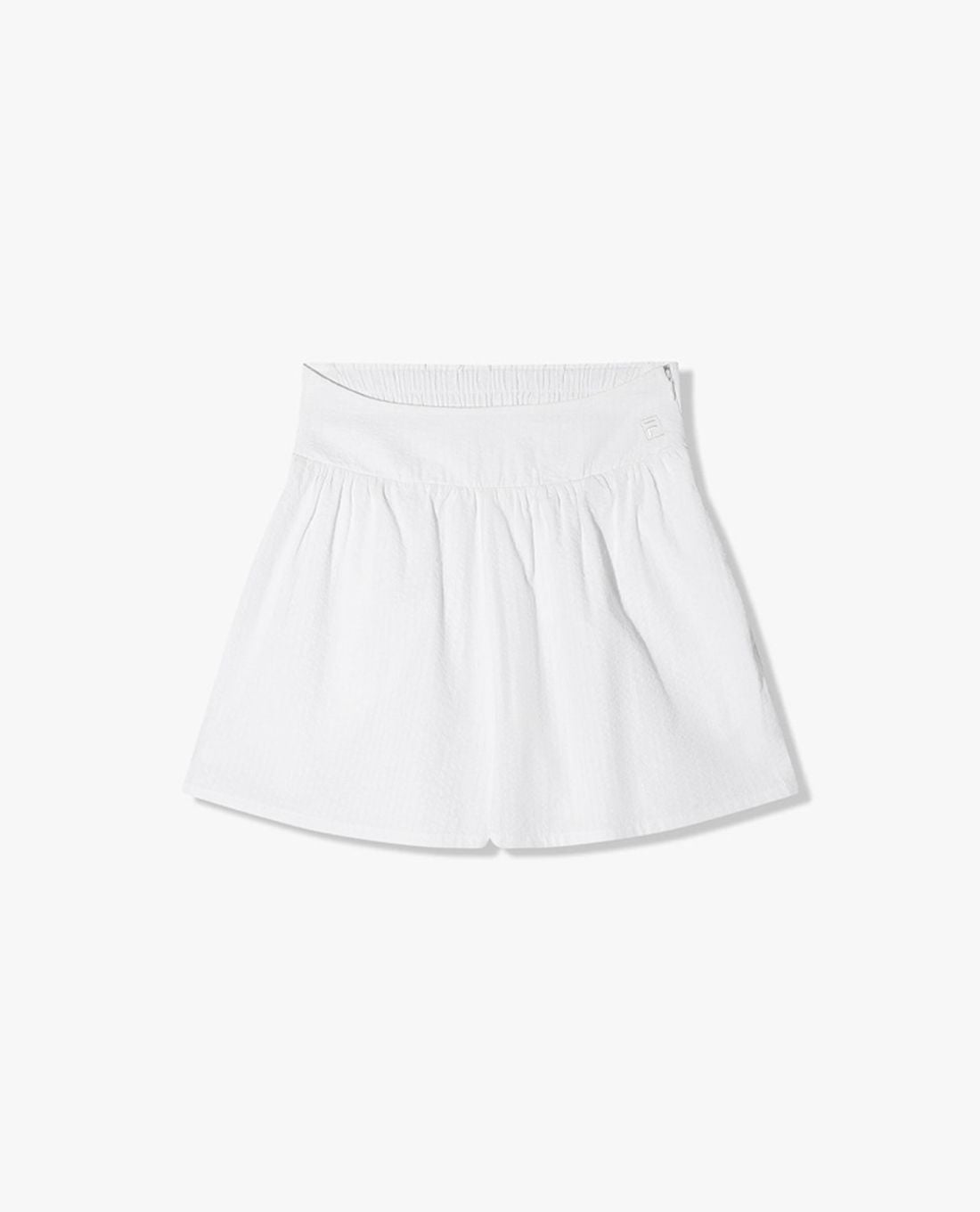 FILA - Women Seersucker Chunks Sports Wide Leg Short