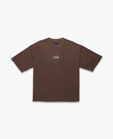  FILA - Unisex Round Neck Short Sleeve T Shirt Origin 