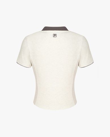  FILA - Women Round Neck Slim Fit T Shirt 