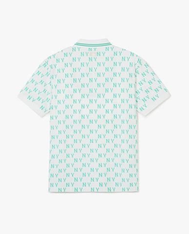  MLB - Unisex Classic Monogram Plate Pattern Polo Shirt 