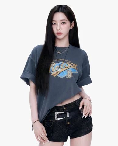 MLB - Unisex Varsity Vintage Short-Sleeve Crewneck T-Shirt