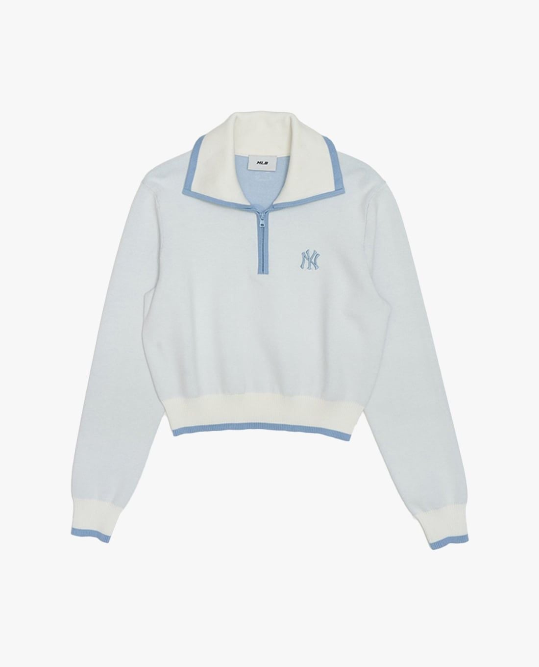 MLB - Women Varsity Logo Long Sleeve Polo Shirt