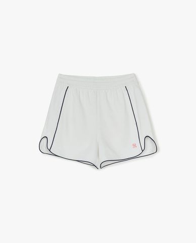  MLB - Women Piping Loose Knee Length Short 