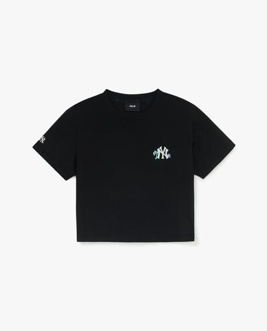  MLB - Women Printed Short Sleeve Croptop 
