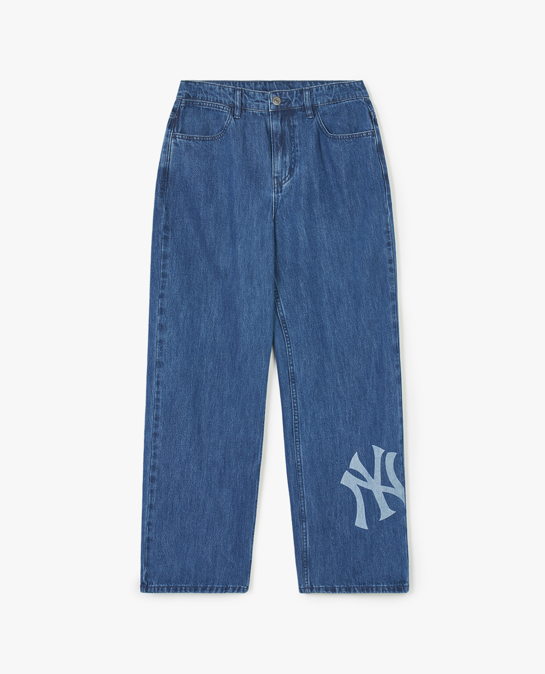MLB - Men New York Yankees Wide Leg Jeans