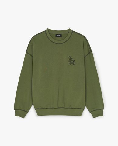  MLB - Unisex Basic Coopers Logo Mega Overfit Sweatshirt 