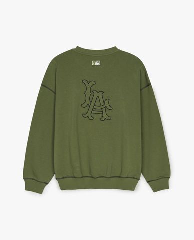  MLB - Unisex Basic Coopers Logo Mega Overfit Sweatshirt 