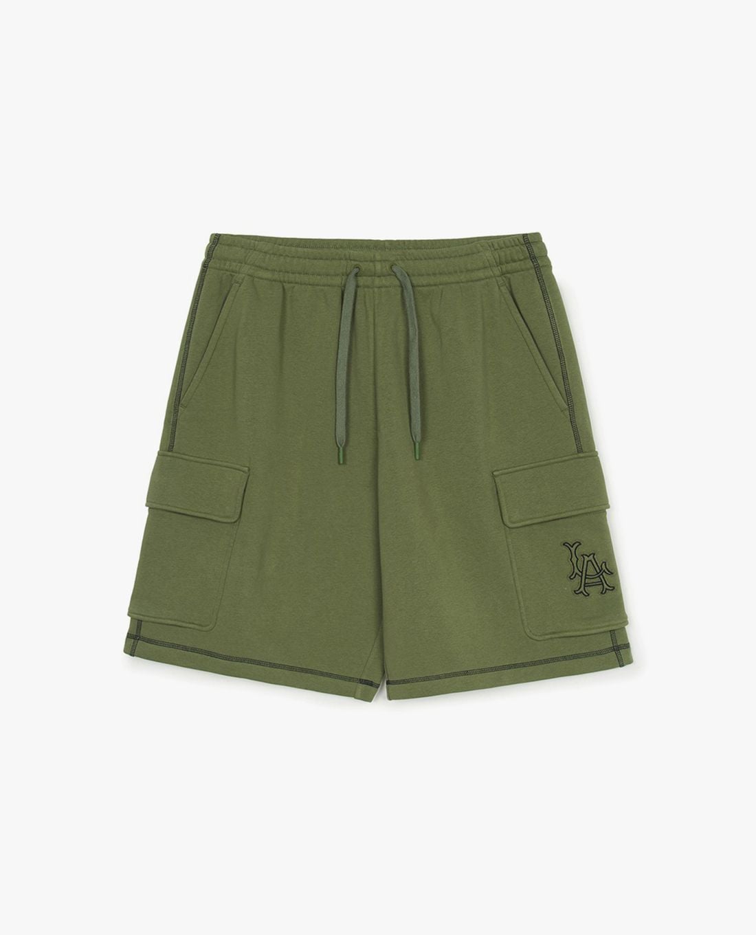 MLB - Unisex Basic Coopers Logo Wide-Leg Shorts