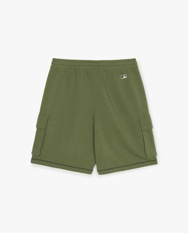  MLB - Unisex Basic Coopers Logo Wide-Leg Shorts 