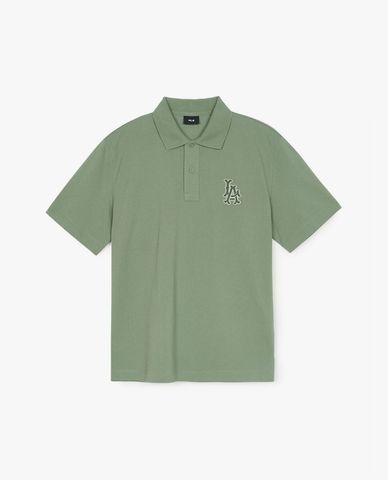  MLB - Unisex Basic Coopers Logo Overfit Short-Sleeve Polo Shirt 