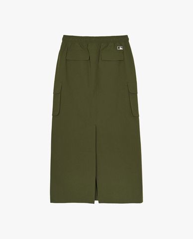  MLB – Women’s Midi A-Line Cargo Skirt with Box Pockets 