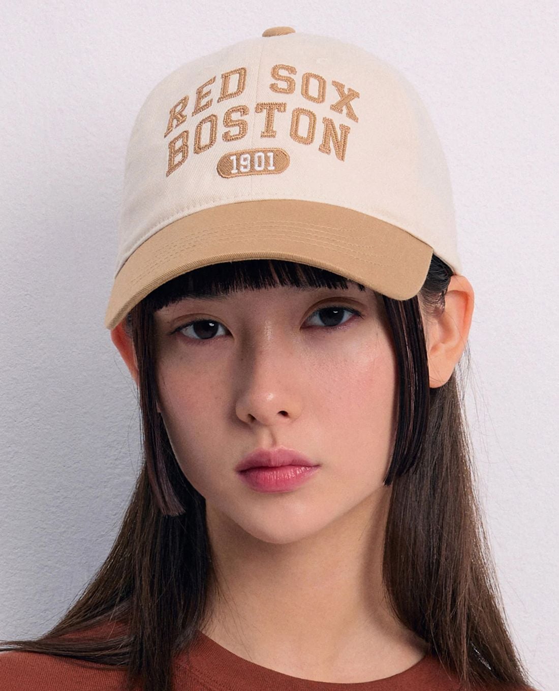 MLB - Unisex Baseball Cap Lettering Color Scheme Unstructured