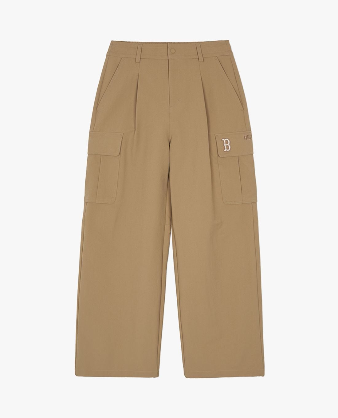 MLB - Women's Wide-Leg Elastic Waist Cargo Pants Varsity