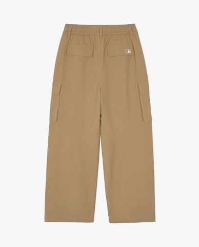  MLB - Women's Wide-Leg Elastic Waist Cargo Pants Varsity 