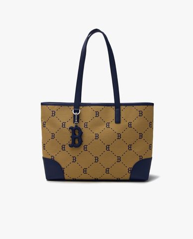  MLB - Unisex Tote Bag With Diamond Monogram Jacquard Shape 