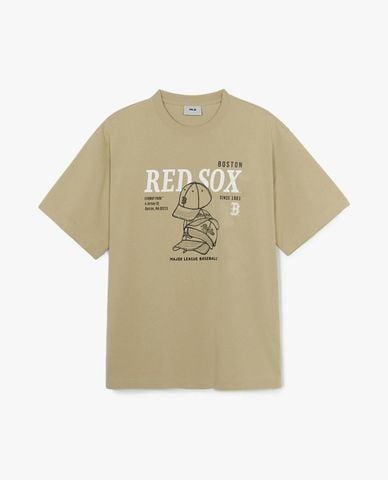  MLB - Unisex Lifestyle Graphic Round Neck Short Sleeve T-Shirt 