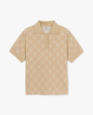  MLB – Unisex Dia Monogram Jacquard Polo Shirt 