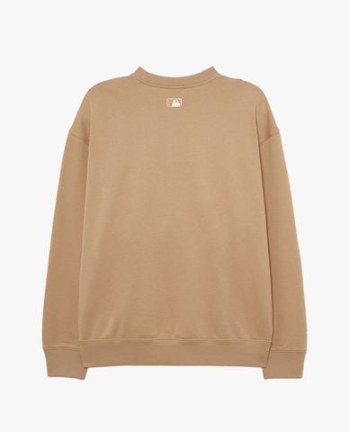  MLB - Unisex Fashion Loose Fit Long Sleeve Round Neck Sweatshirt 