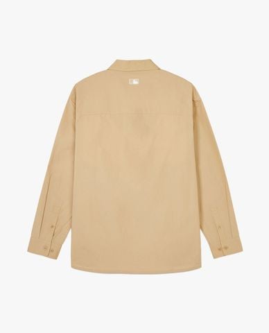  MLB - Unisex Long-Sleeve Button-Down Shirt Varsity 