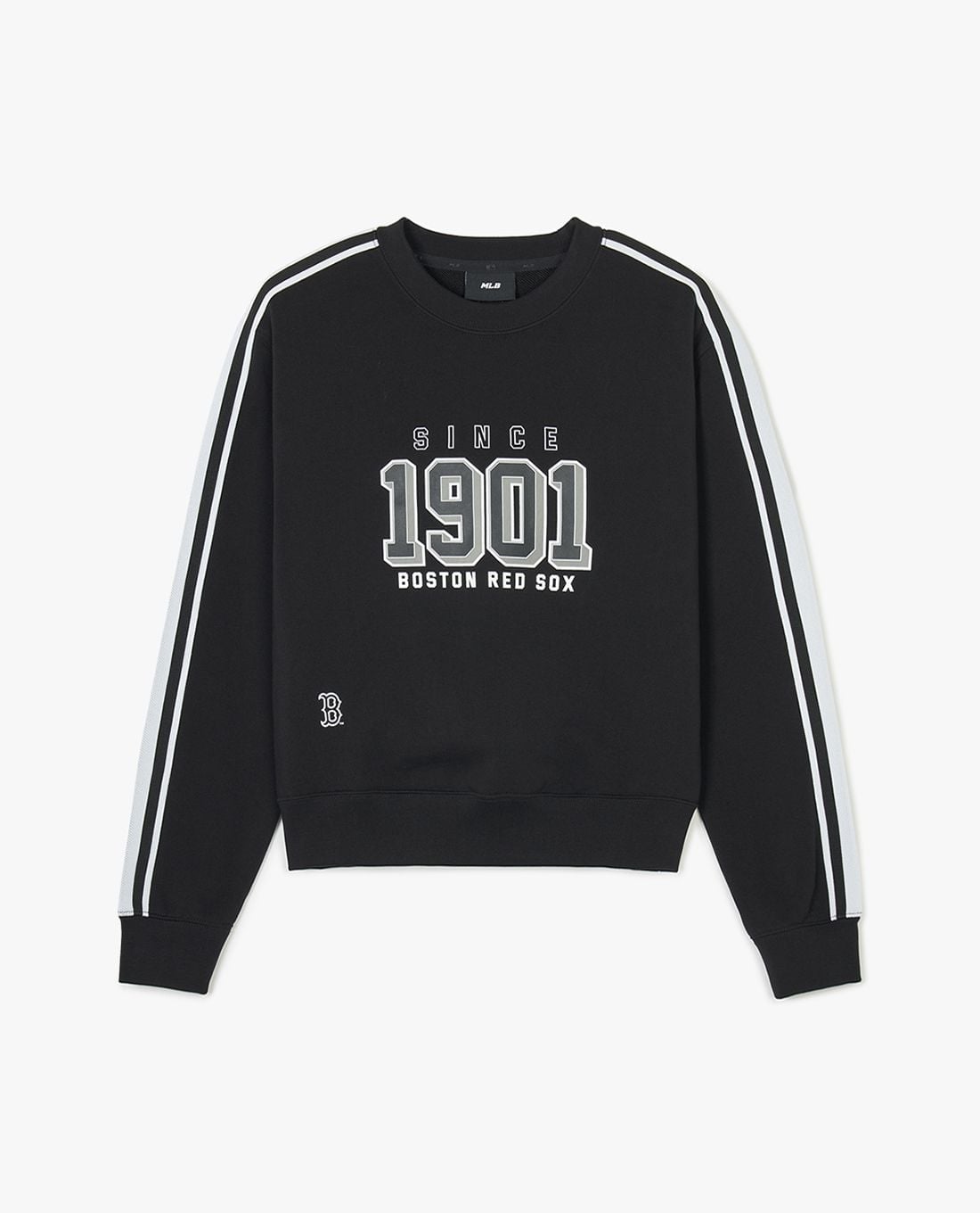 MLB - Women's Crewneck Sweatshirt, Long Sleeves, Sportive Varsity Track