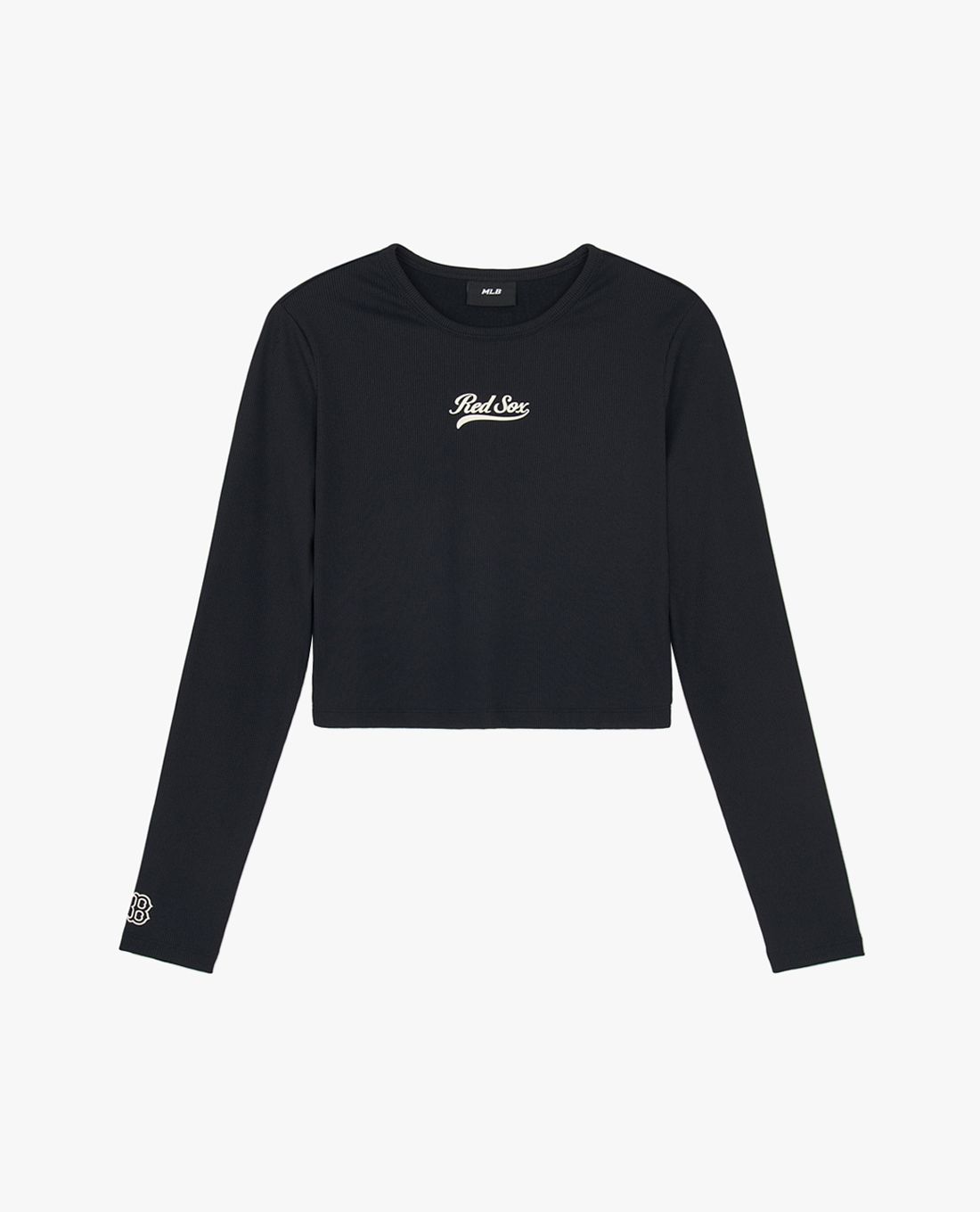 MLB - Women's Long Sleeve Croptop Varsity