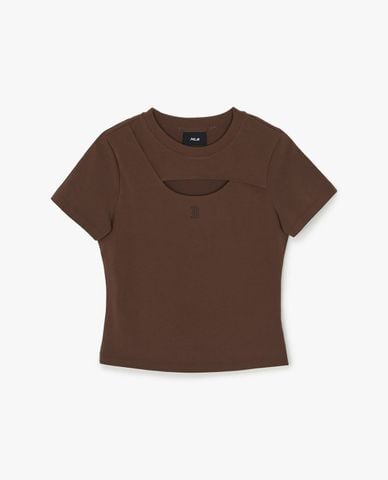  MLB - Women Short Sleeve Cut Out T Shirt 