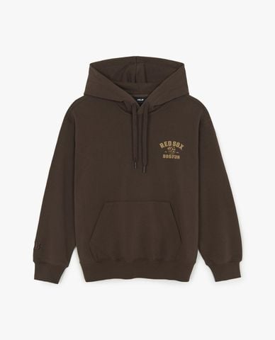  MLB - Unisex Long Sleeve Hoodie With Street Megabear Design 