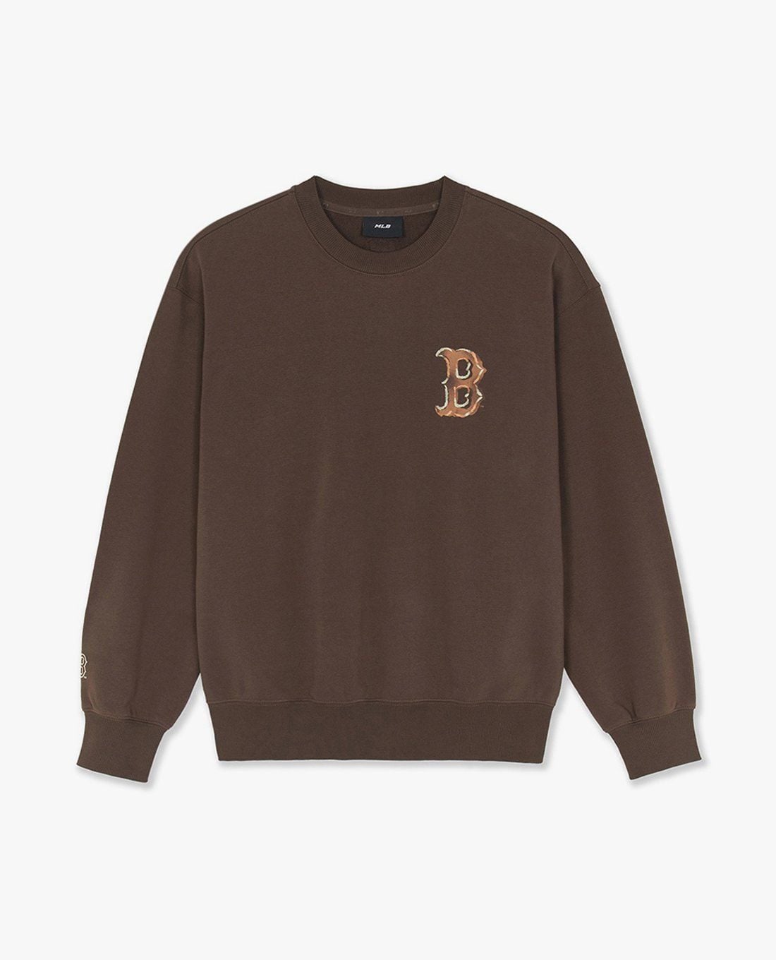 MLB - Unisex Round Neck Long Sleeve Sweatshirt Colorful Mega Logo
