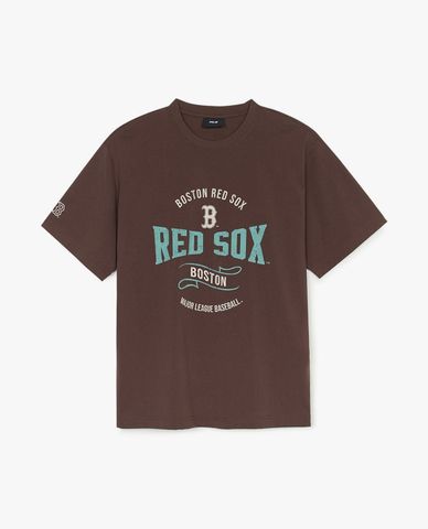  MLB - Unisex Varsity Vintage Color Graphic Overfit T-Shirt 