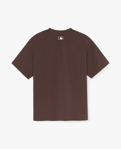  MLB - Unisex Varsity Vintage Color Graphic Overfit T-Shirt 