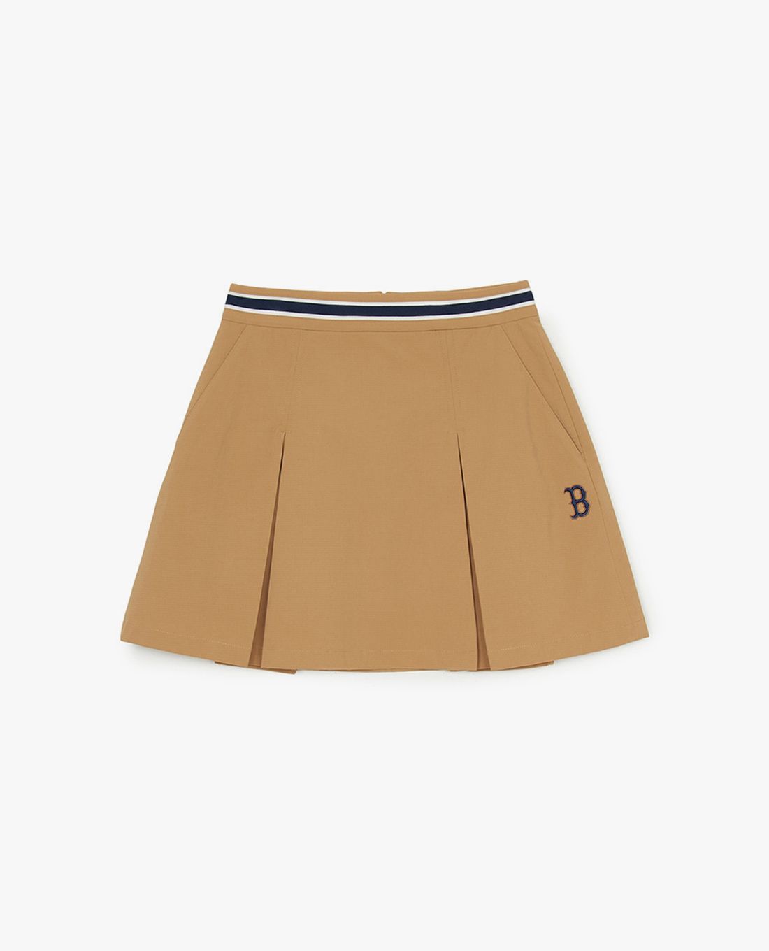 MLB - Varsity Sporty Pleated Mini Skirt